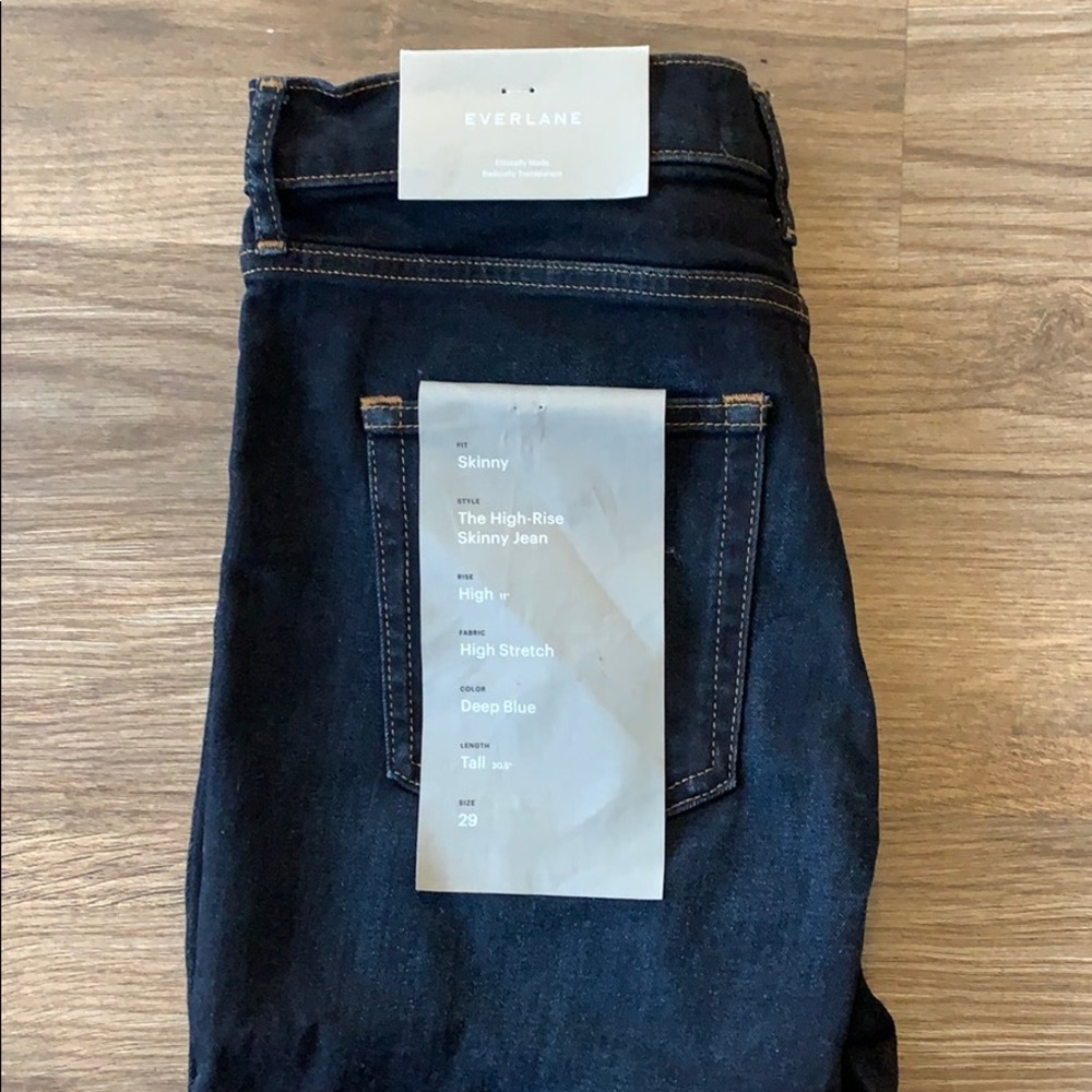 Everlane High-rise skinny jean NWT